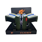 Clickit Pistolet automatique 9 mm  torche / Torch 9mm. Automatic Gun  (GH-9073)