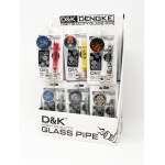 Glass Pipe w/ Grinder   (DK-7053)