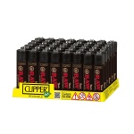 Clipper Lighters - Mini RAW Black - 48 units (CP11R-17)