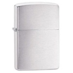 Zippo Lighter (ZIP-200) Brushed Chrome
