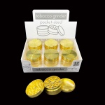 Grinder - Gold Coin (DK5092-3) - 3 Sections