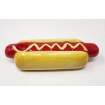 Pipe céramique moyen chien chaud / Ceramic Pipe Medium Hot Dog  (CE-121)
