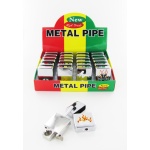 Pipe - Fumer en métal / Metal (DK-8083)