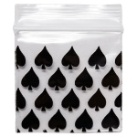 Baggies - (1x1) - Black Spades (1010/SPAD)