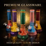 Glow Bong - 13" (H) - (GB-3040)